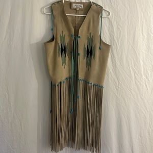 Tasha Polizzi leather vest